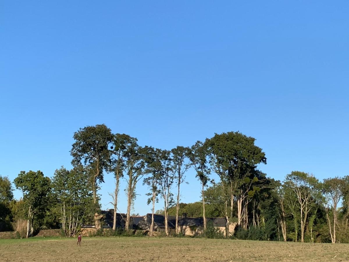 Jolie métairie d'une Seigneurie bretonne. Peaule Esterno foto